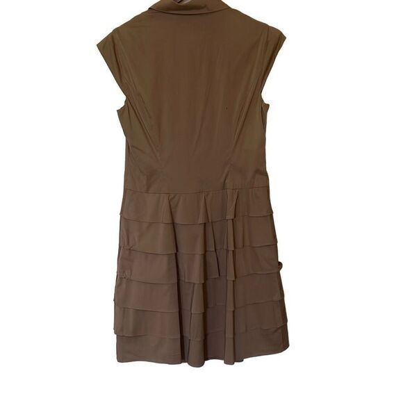 Nine West Cotton Blend Tiered Mini Dress - Picture 8 of 8